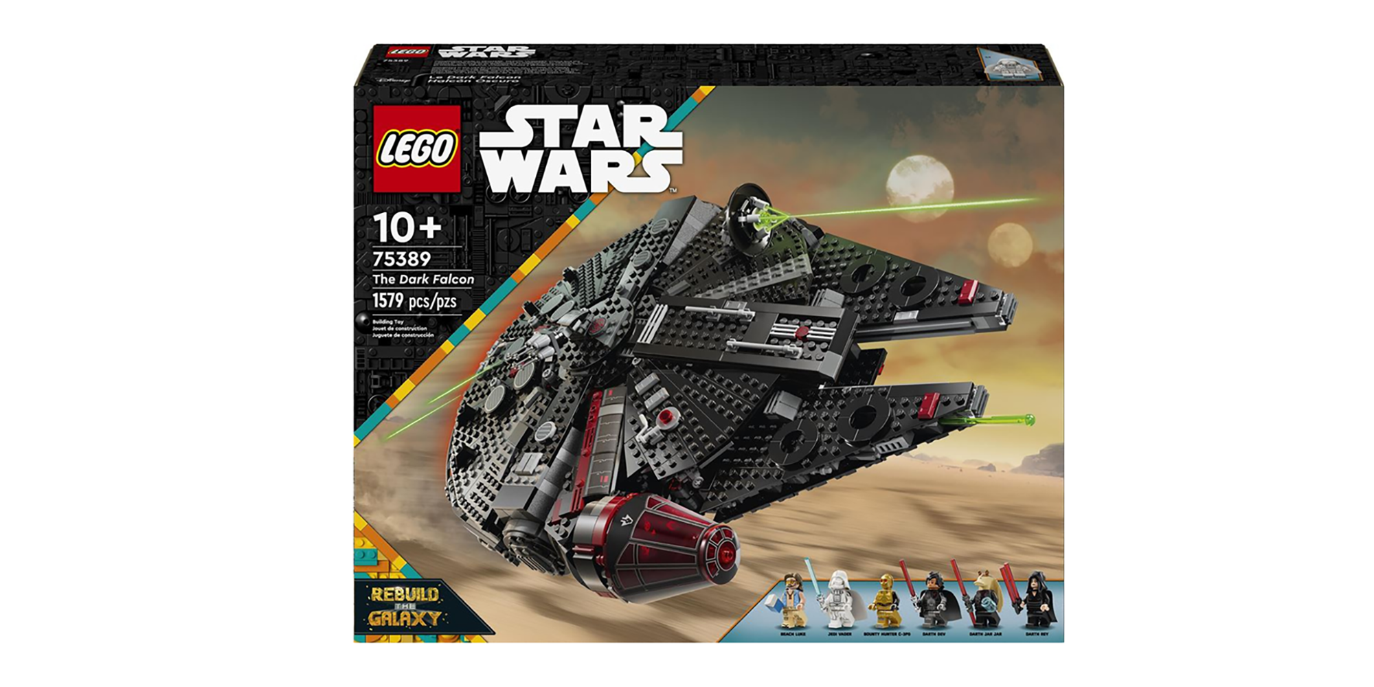 Lego star wars dark side ships sale