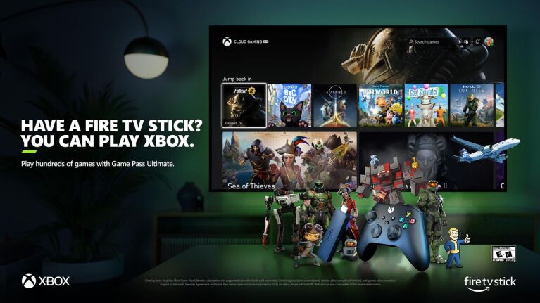 Xbox Game Pass Ultimate Amazon Fire TV Sticks