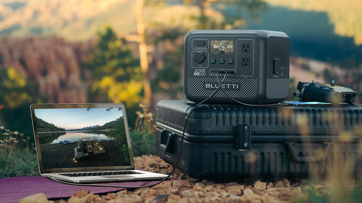 Bluetti’s 488Wh AC50B portable power station is a more compact backup solution down at $259 for today only (Up to $140 off)
