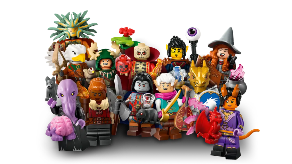 Dungeons and Dragons minifigures