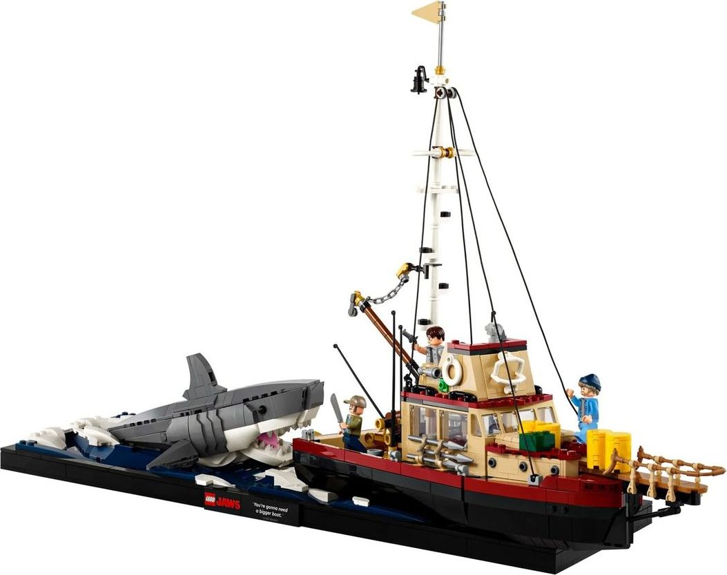 Get A First Glimpse At The Upcoming Lego Ideas Jaws Set