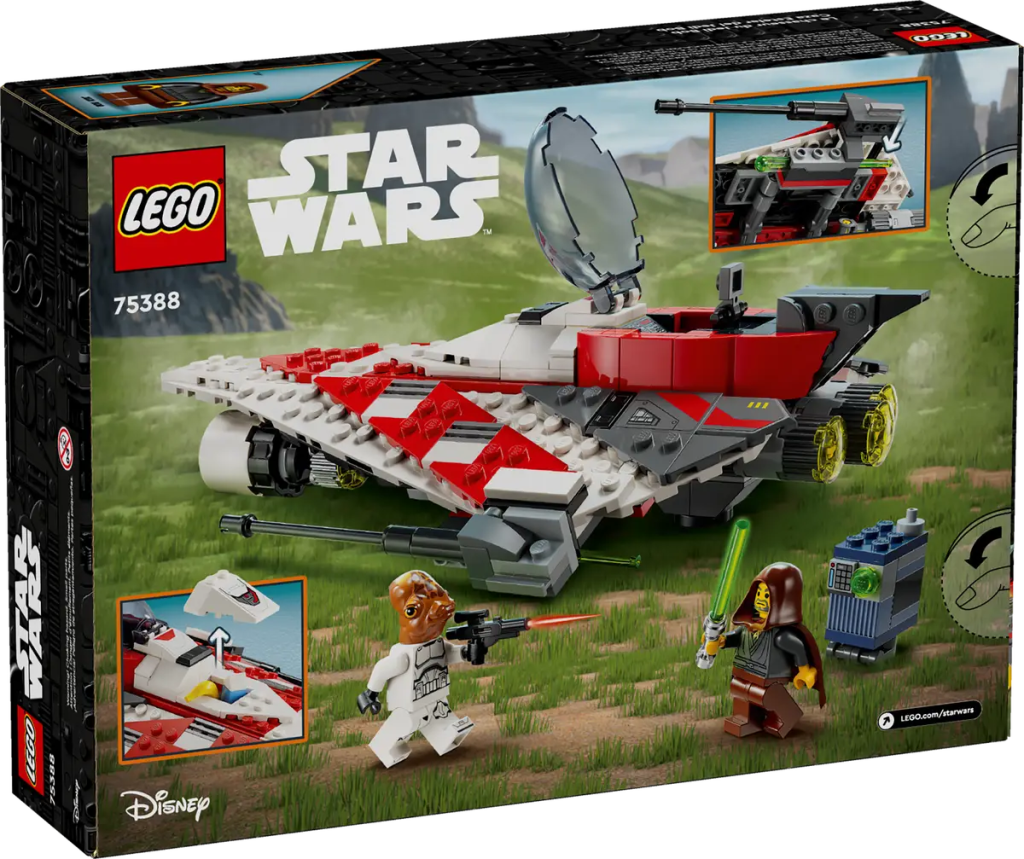 LEGO Jedi Bob Starfighter set officially revealed ahead of August