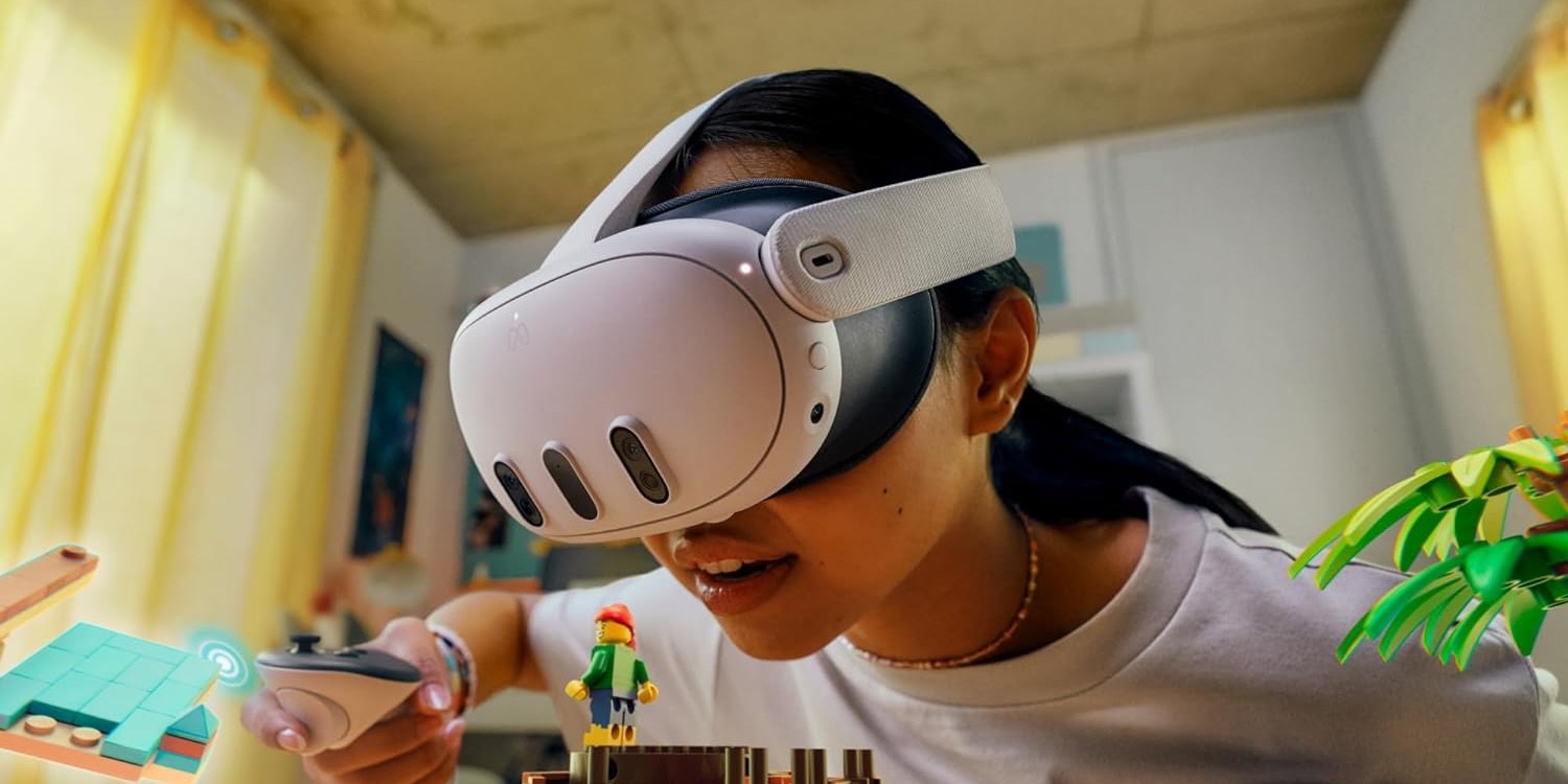 Land 512GB Meta Quest 3 headset at $200 off the original price