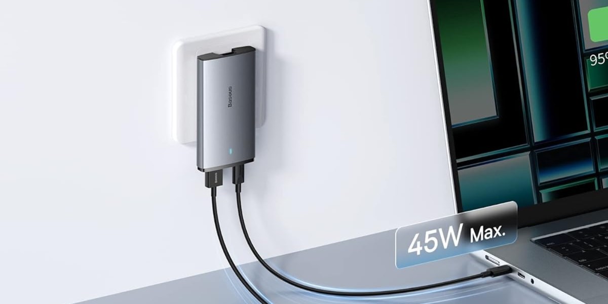 Baseus 65W Flat Wall Charger