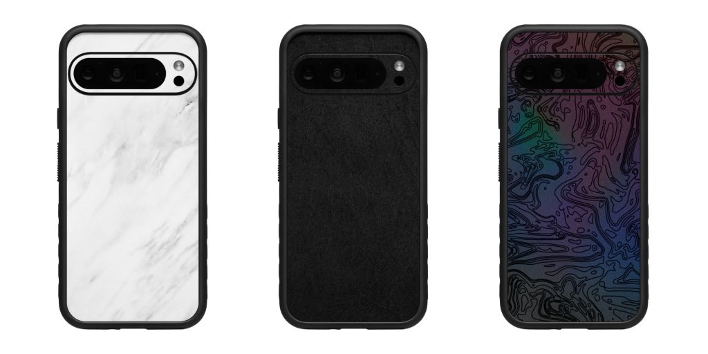 Renders of Dbrand's Grip case for Pixel 9 series.