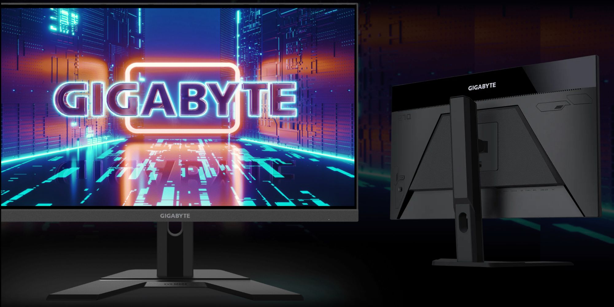 Gigabyte MQ27 gaming monitor.
