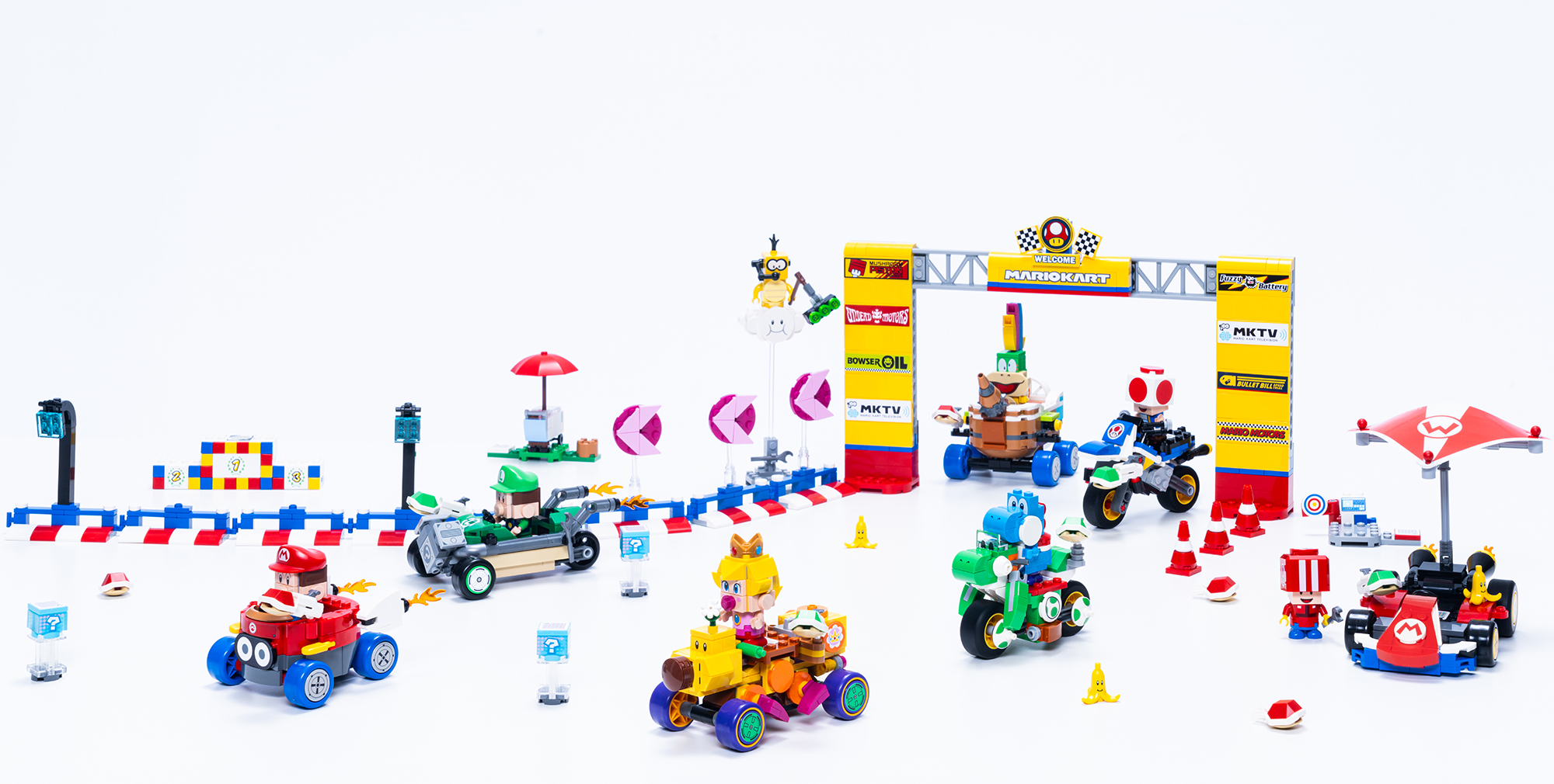 LEGO officially reveals six Mario Kart sets ahead of 2025