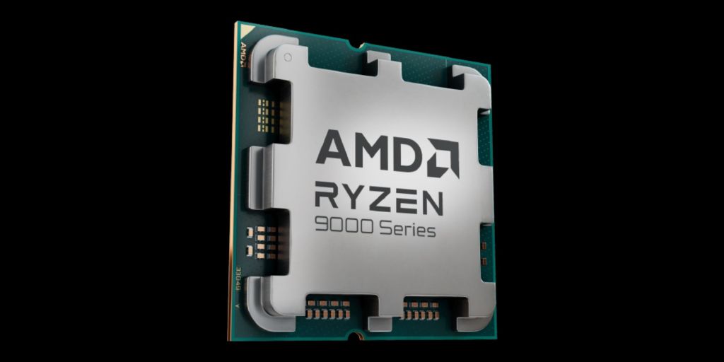 Render of AMD Ryzen 9000 series.