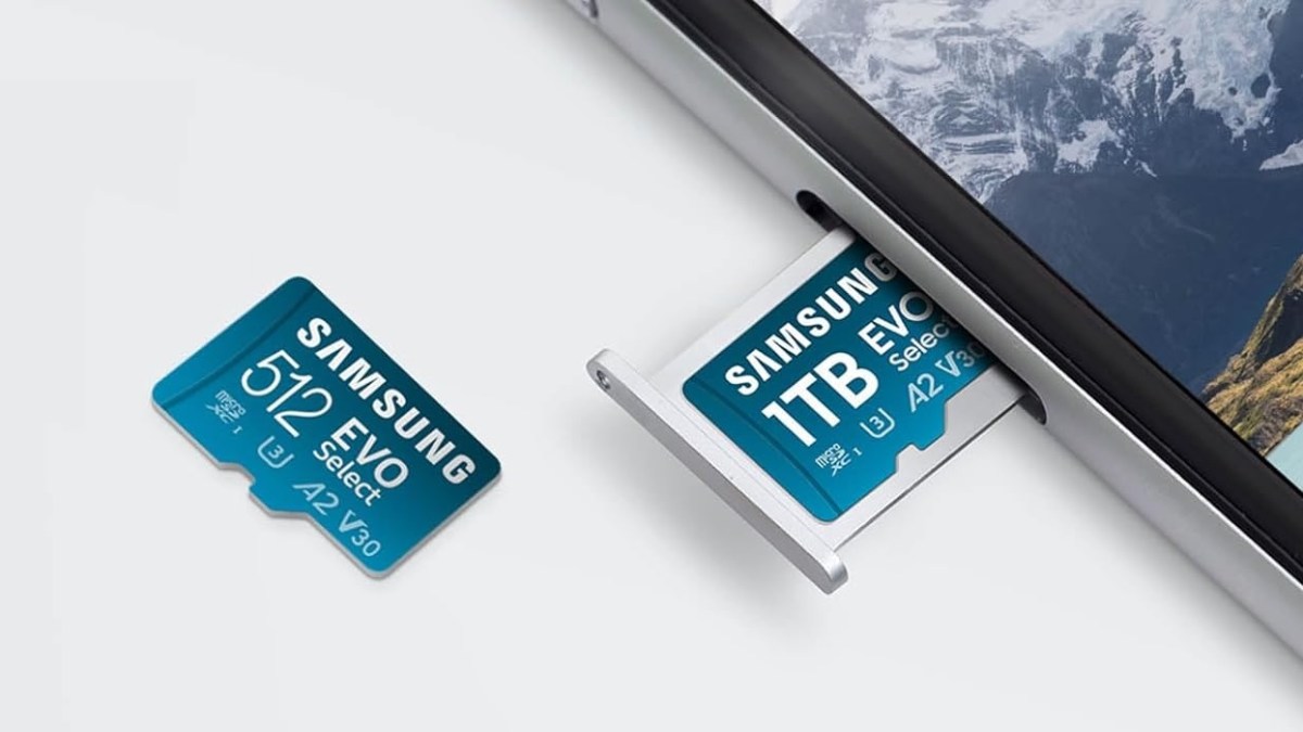 Samsung EVO Select microSD card