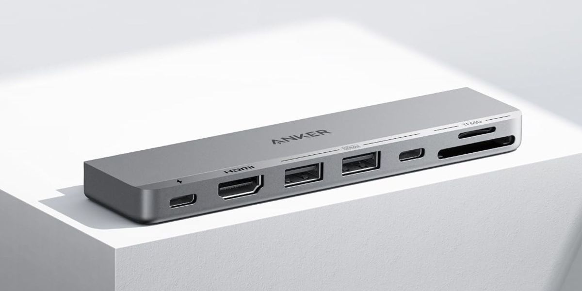 Image showing Anker's USB-C hub with ports.