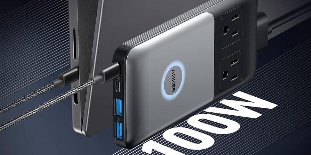 Anker's 0.7-inch slim GaNPrime 100W 6-port power station drops to $48 low  (52% off)