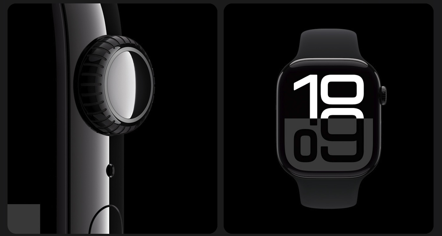 Apple Watch Series 10 42mm in Jet Black just dropped again to a new