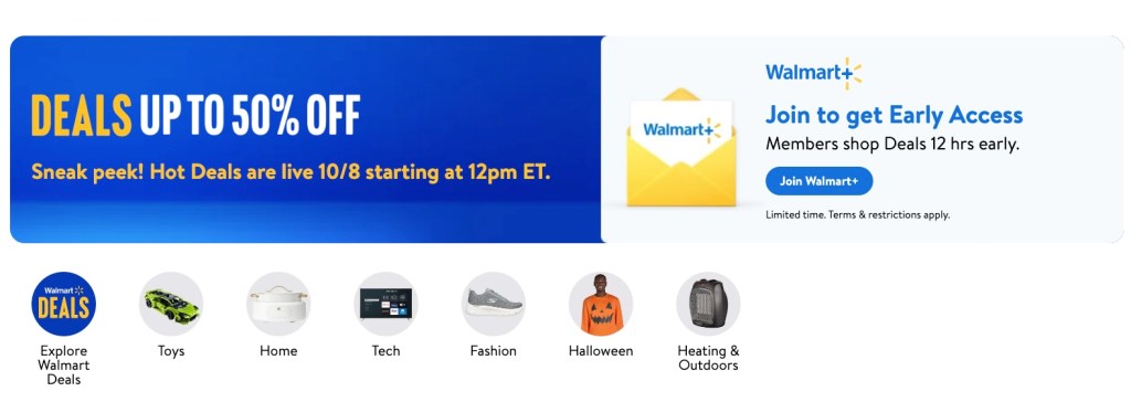 Walmart Member Deal Days