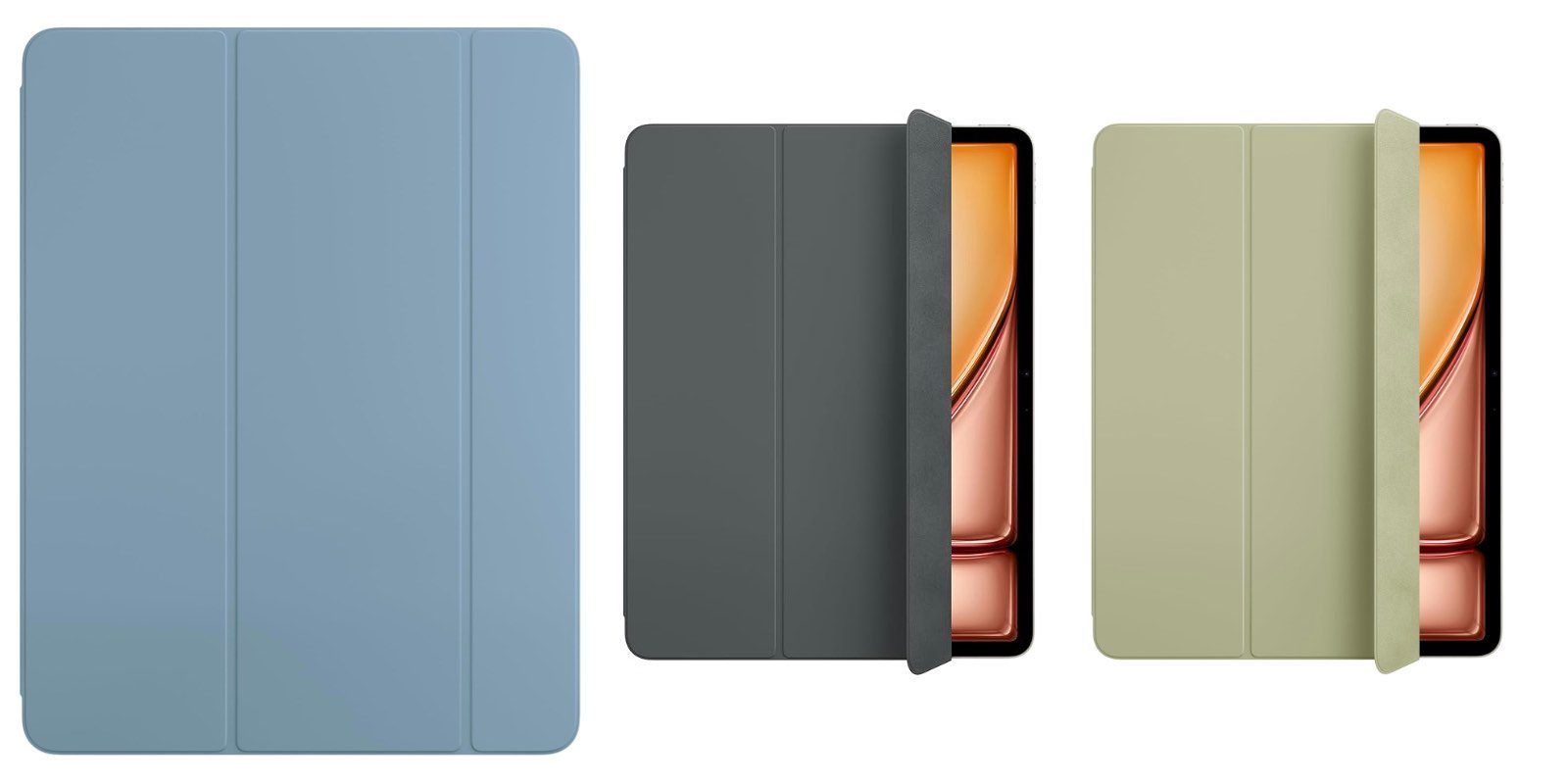 Official magnetic Apple M2 iPad Air Smart Folios now start from 