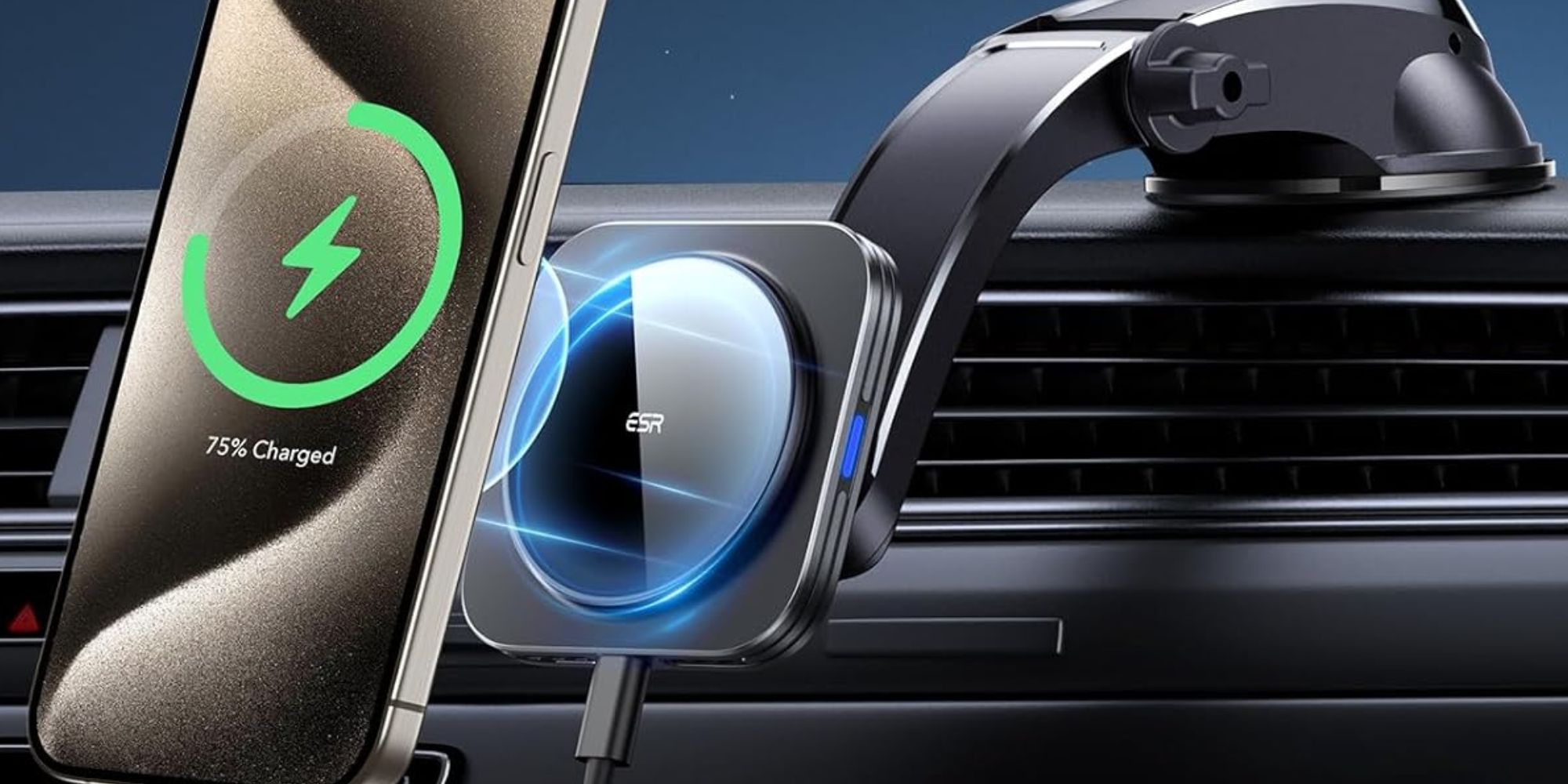 ESR’s 15W Qi2 MagSafe car mount charger for iPhone 16 hits 22 Amazon