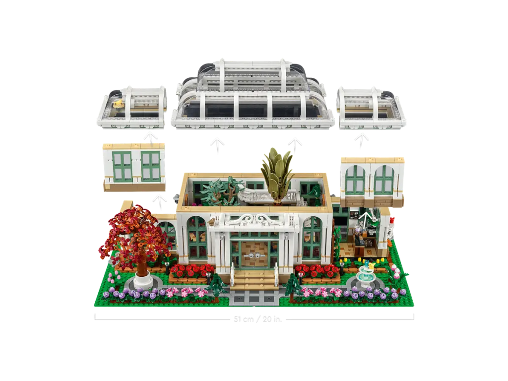 LEGO Botanical Garden set