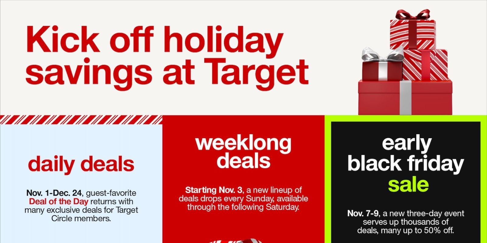 Target Black Friday-details
