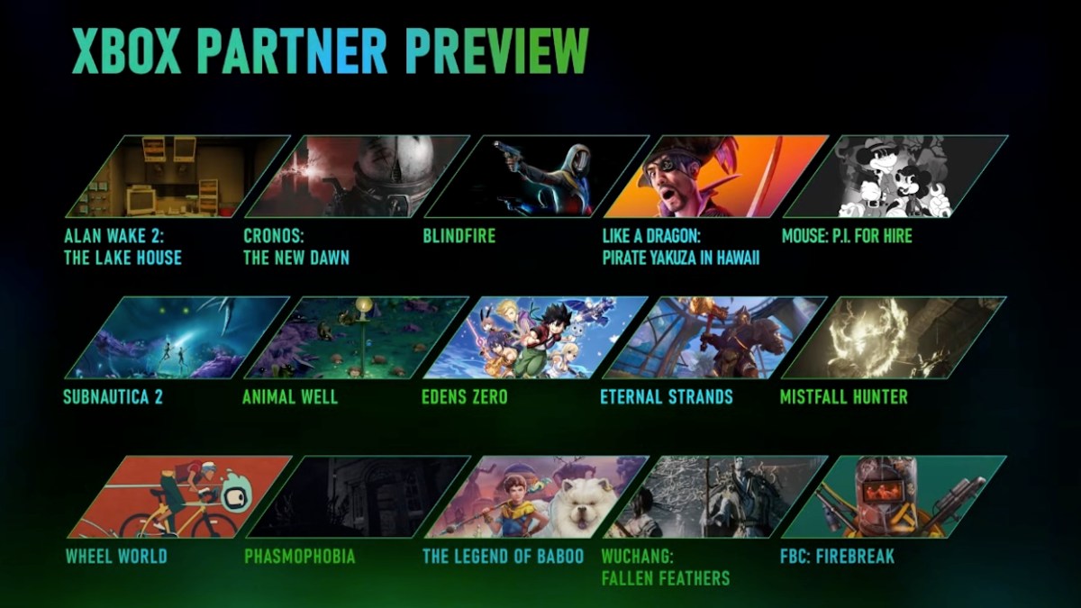 Xbox Partner Showcase