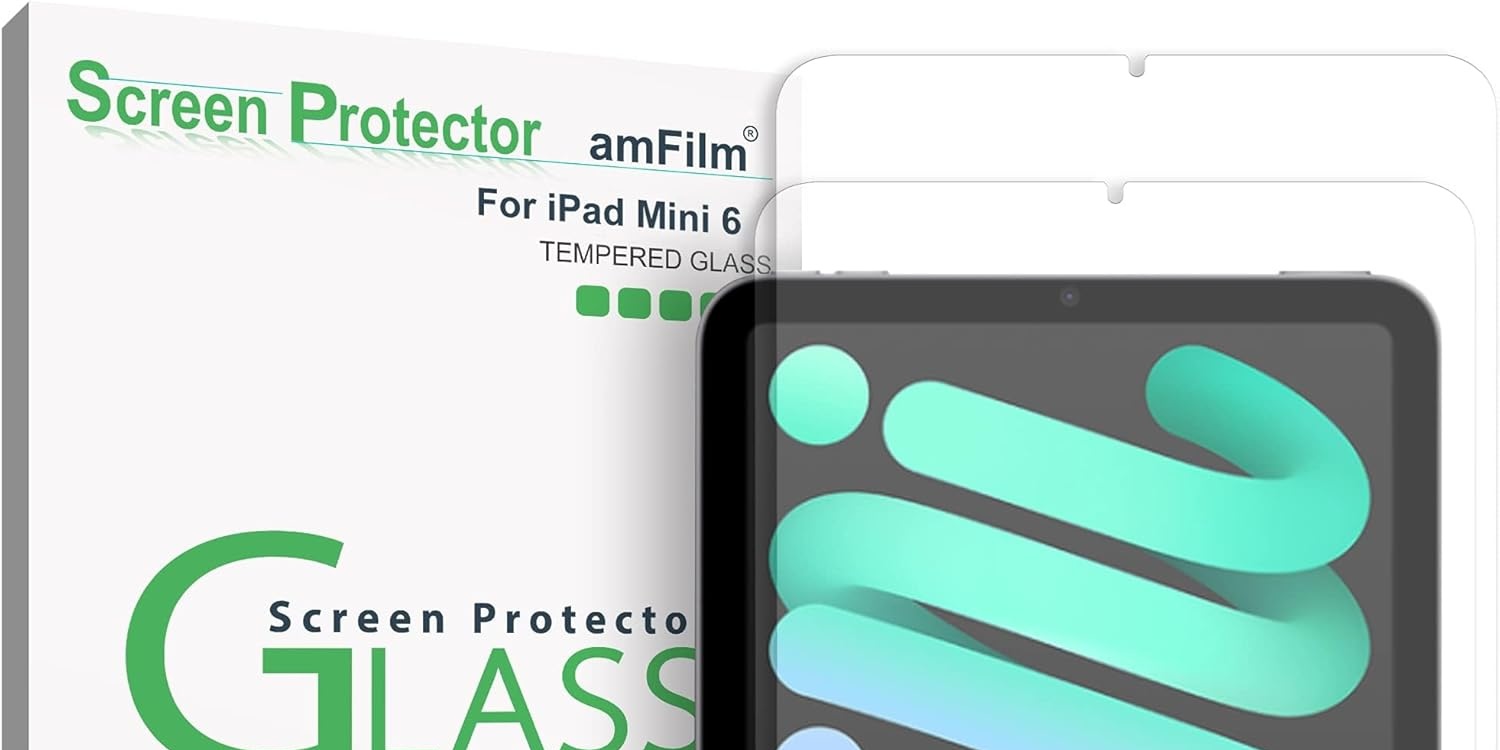 Safeguard your iPad mini 7 with a 2pack of screen protectors at under