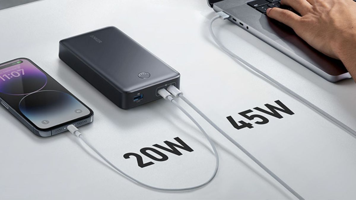 Image showing Anker's 24,000mAh 2-port power bank.