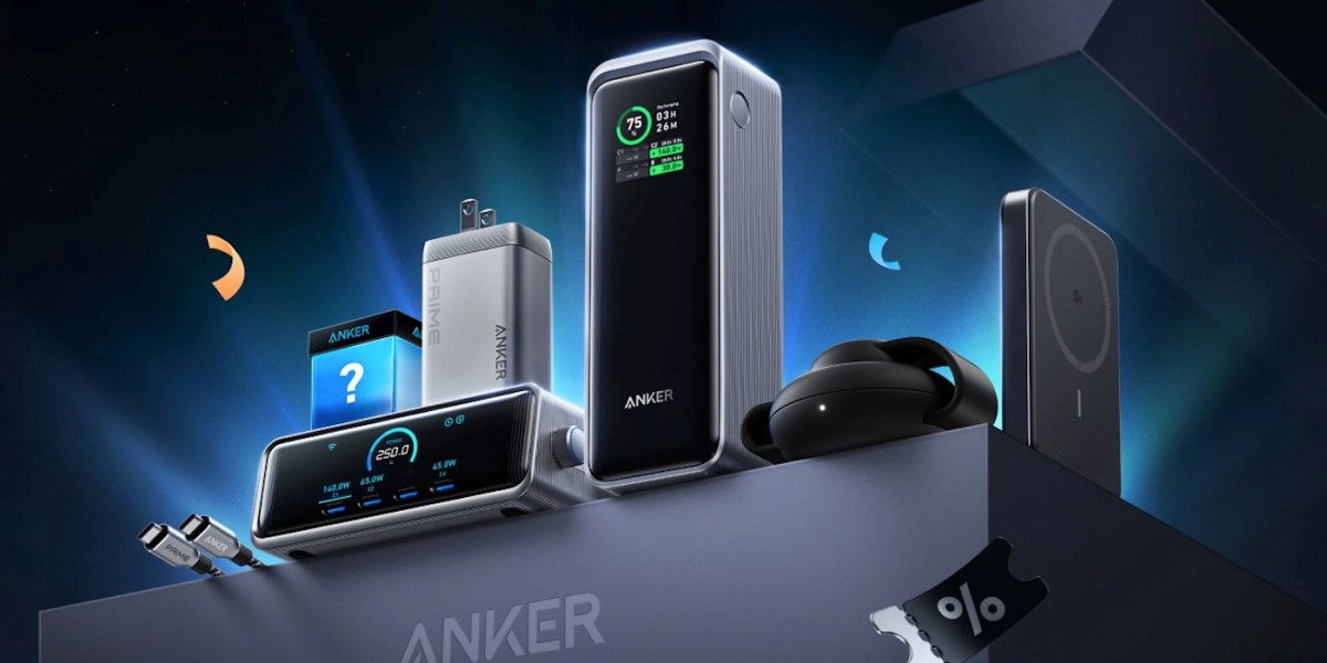 Anker Gear Up for Black Friday sale now live