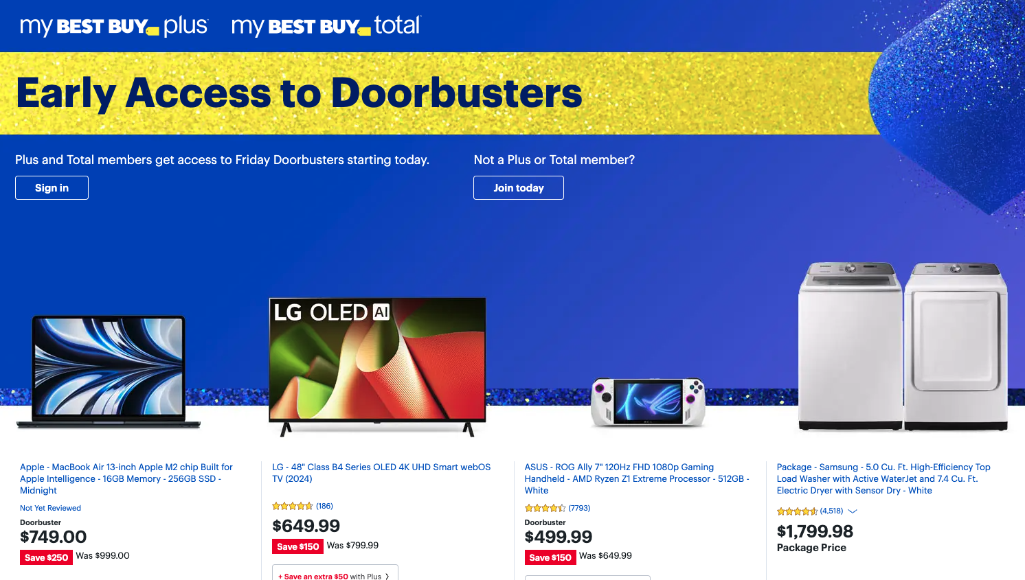 Best Buy's new Black Friday Doorbuster deals are now live