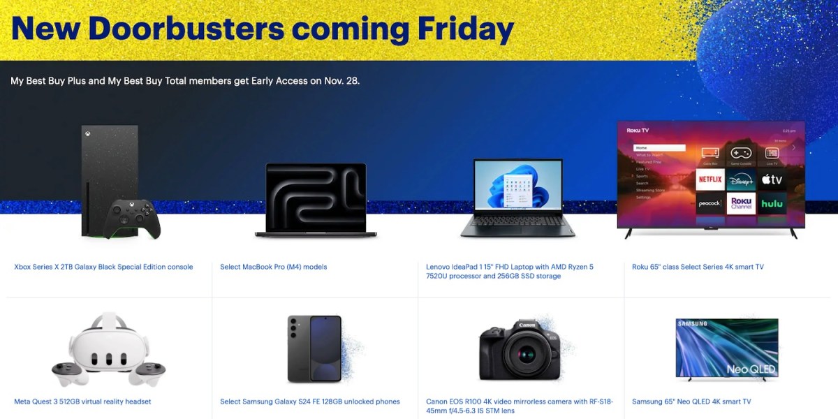 Best Buy Black Friday Doorbuster sale