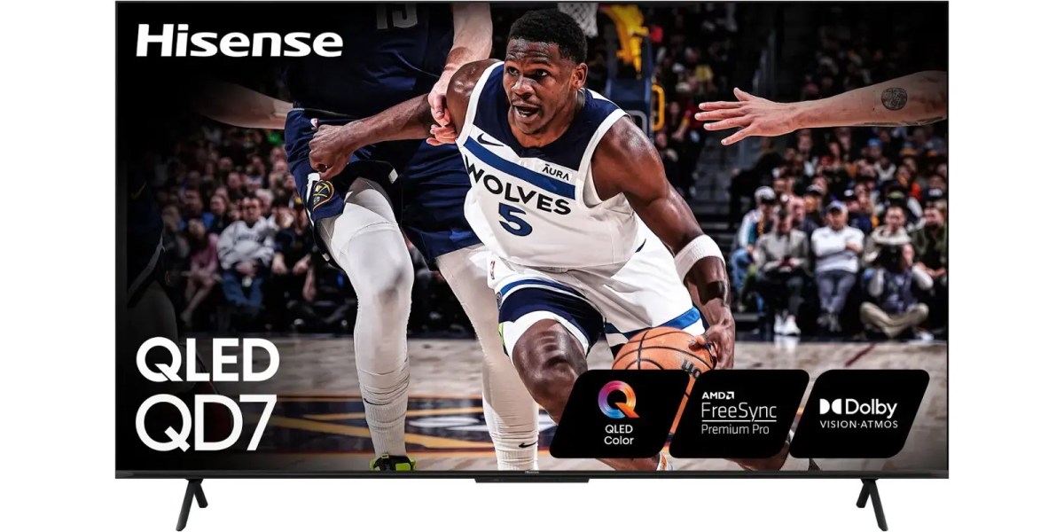 Hisense 100-inch Class QD7 Series QLED 4K UHD Smart Google TV