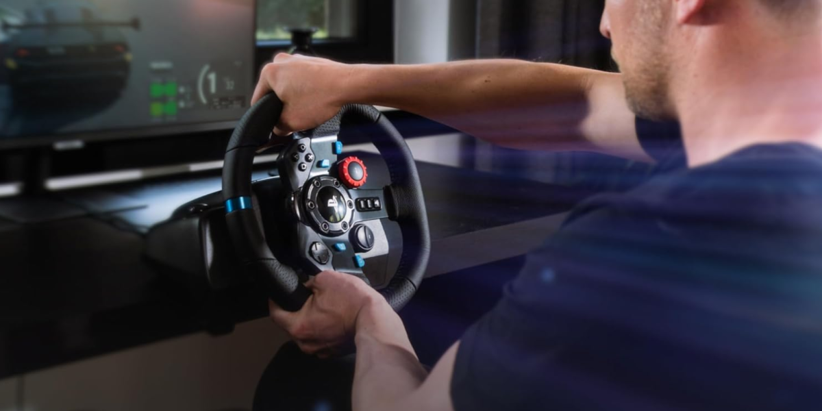 Logitech G29 racing wheel.