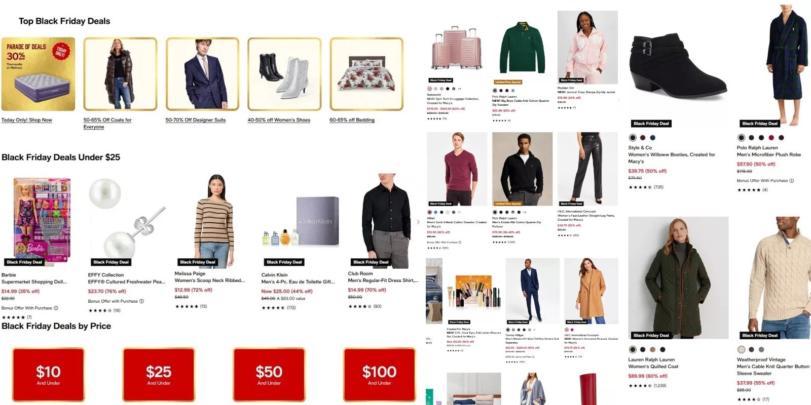 Check out Macy's official 20page early access Black Friday ad coats