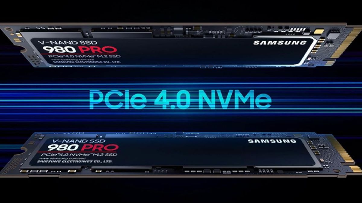 Image showing renders of Samsung 980 Pro NVMe SSD.