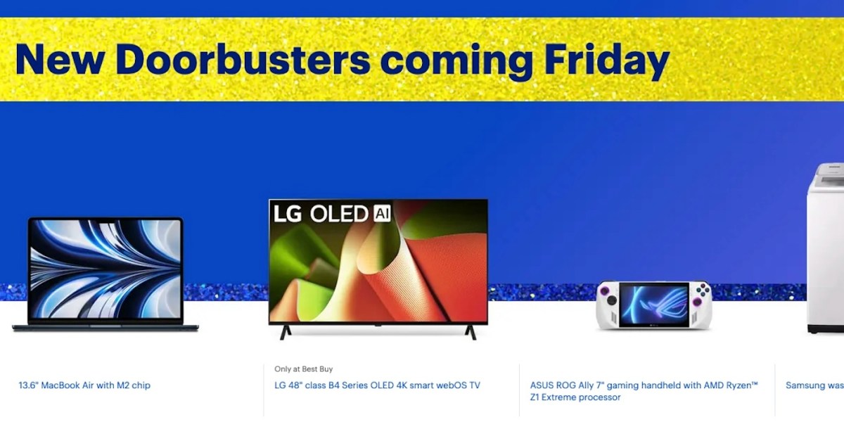 Sneak peek at this week's Best Buy Black Friday doorbusters