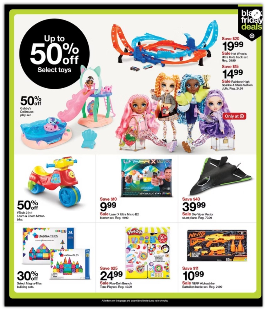 Complete 85page Target Black Friday ad is here!