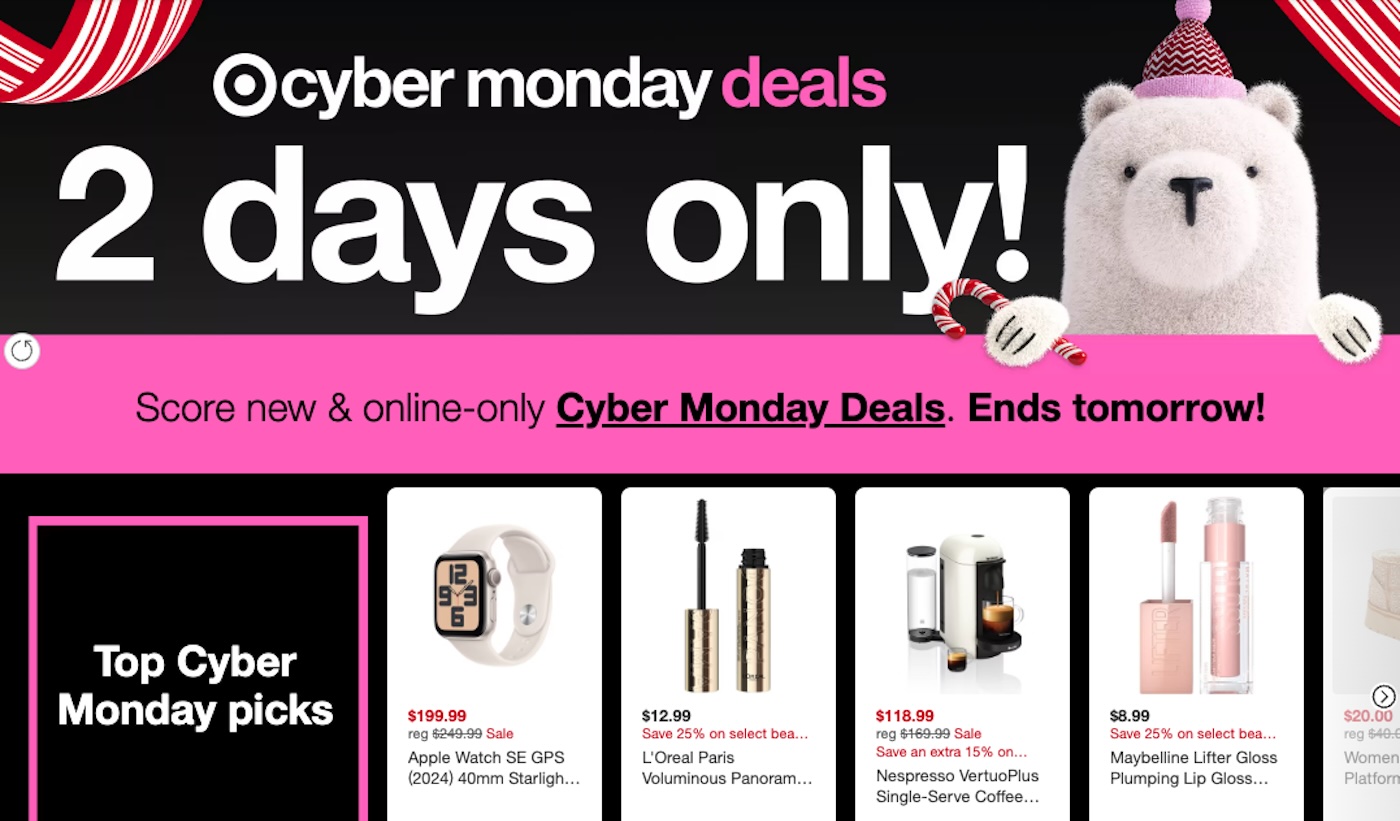 Target Cyber Monday 2024