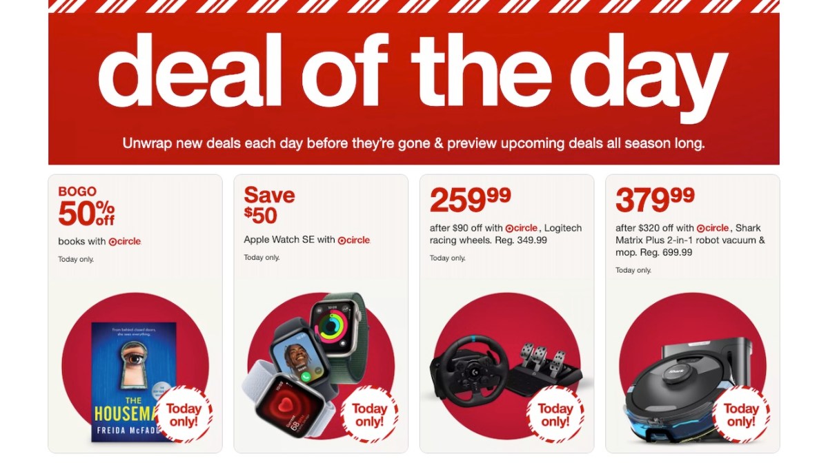 Target Day 20 early Black Friday Deals of the Day