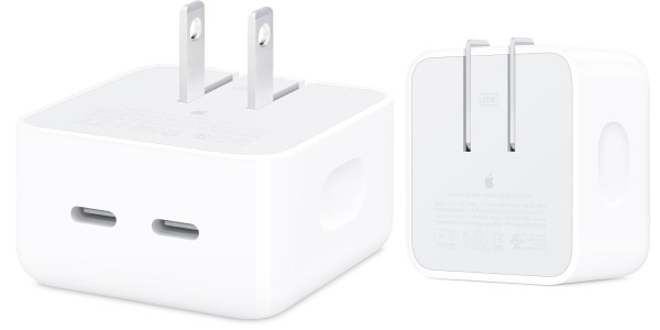 Apple 35W Dual USB-C Compact Power Adapter