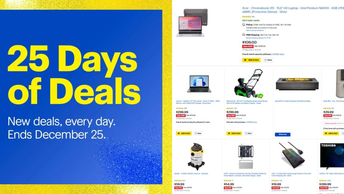 Image showing Best Buy's 25 Days of Deals Day 20 offers.