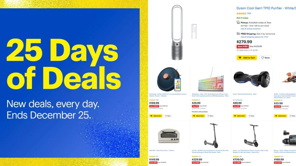 Image showing Best Buy's 25 Days of Deals Day 23 offers.