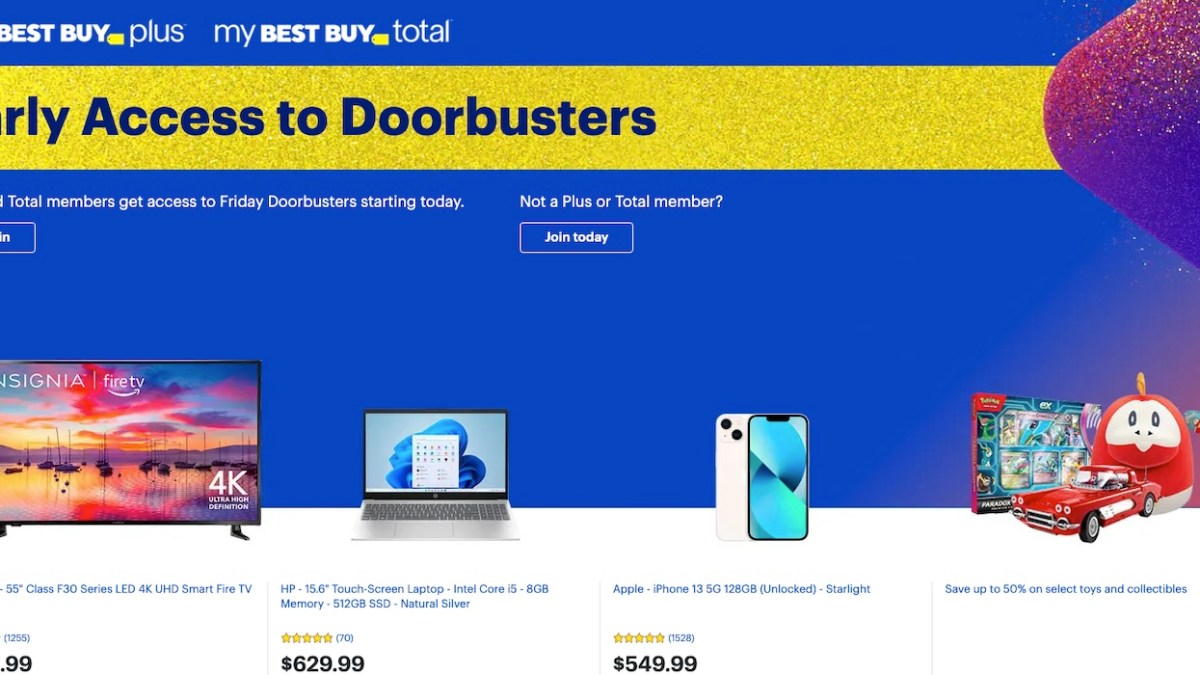 Best Buy Holiday Doorbusters now live-early access