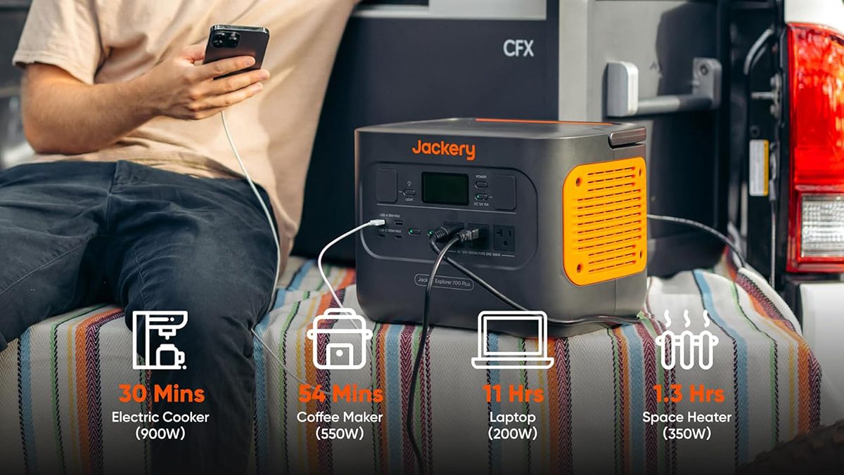 Keep devices and appliances running with Jackery