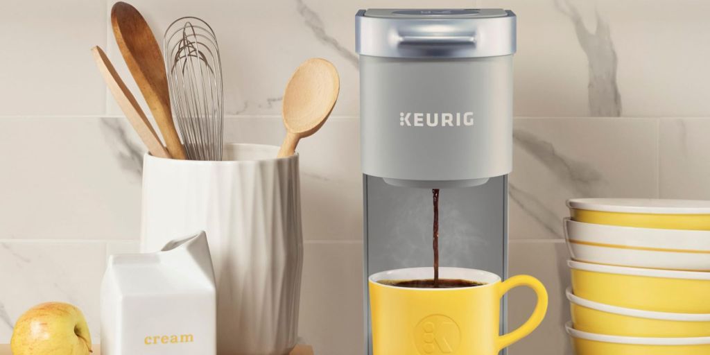 Image showing Keurig's K-Mini Plus coffee maker in Studio Gray.