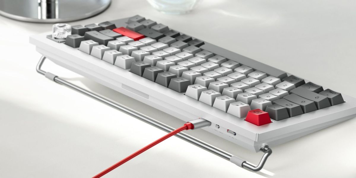 Image showing Keychron's OnePlus 81 Pro mechanical keyboard.