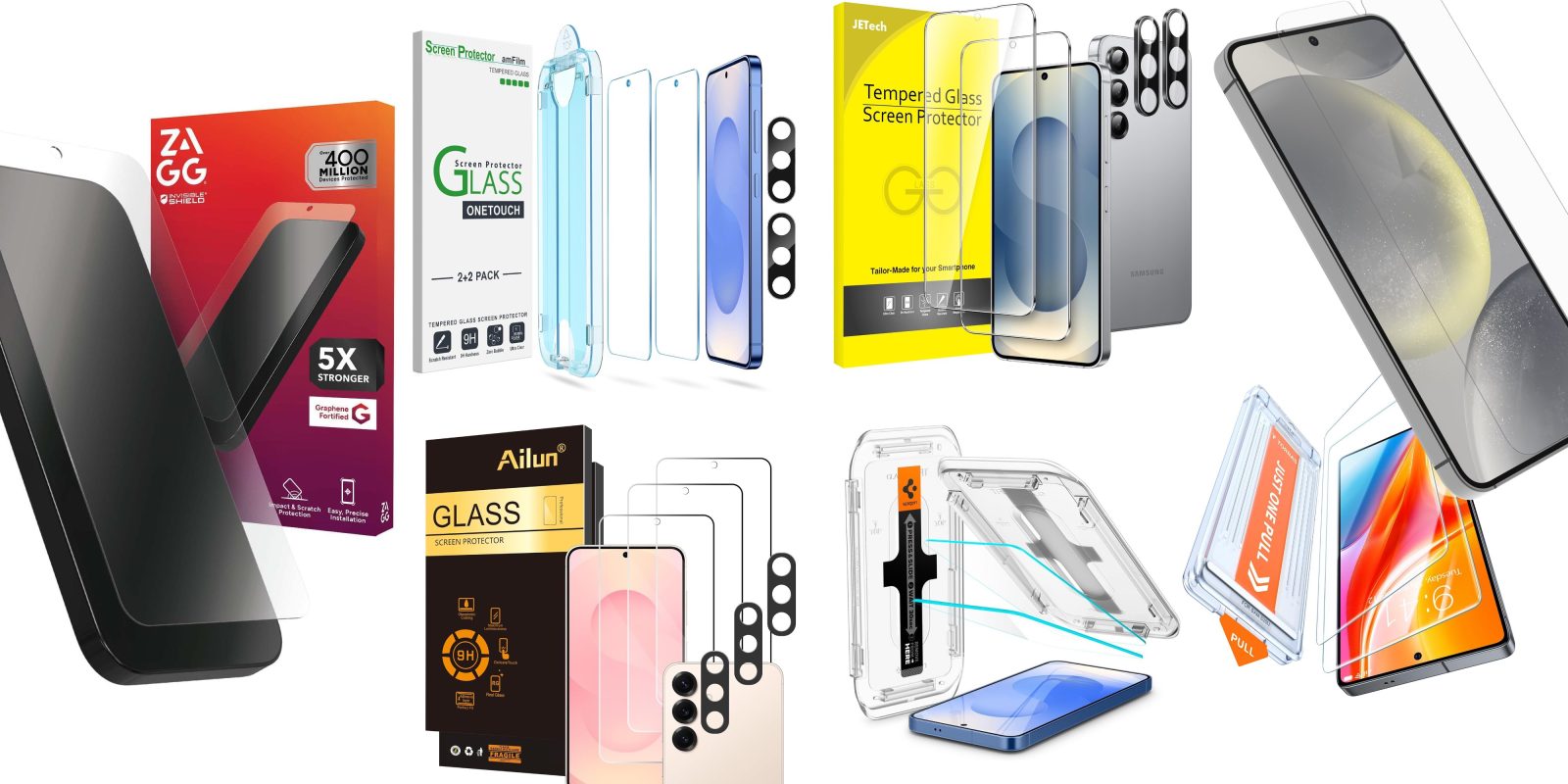 best Samsung Galaxy S25 screen protector