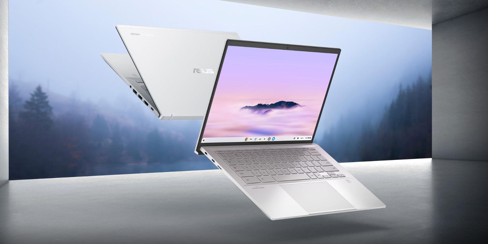 Image showing a render of ASUS' ExpertBook CX54 Chromebook.