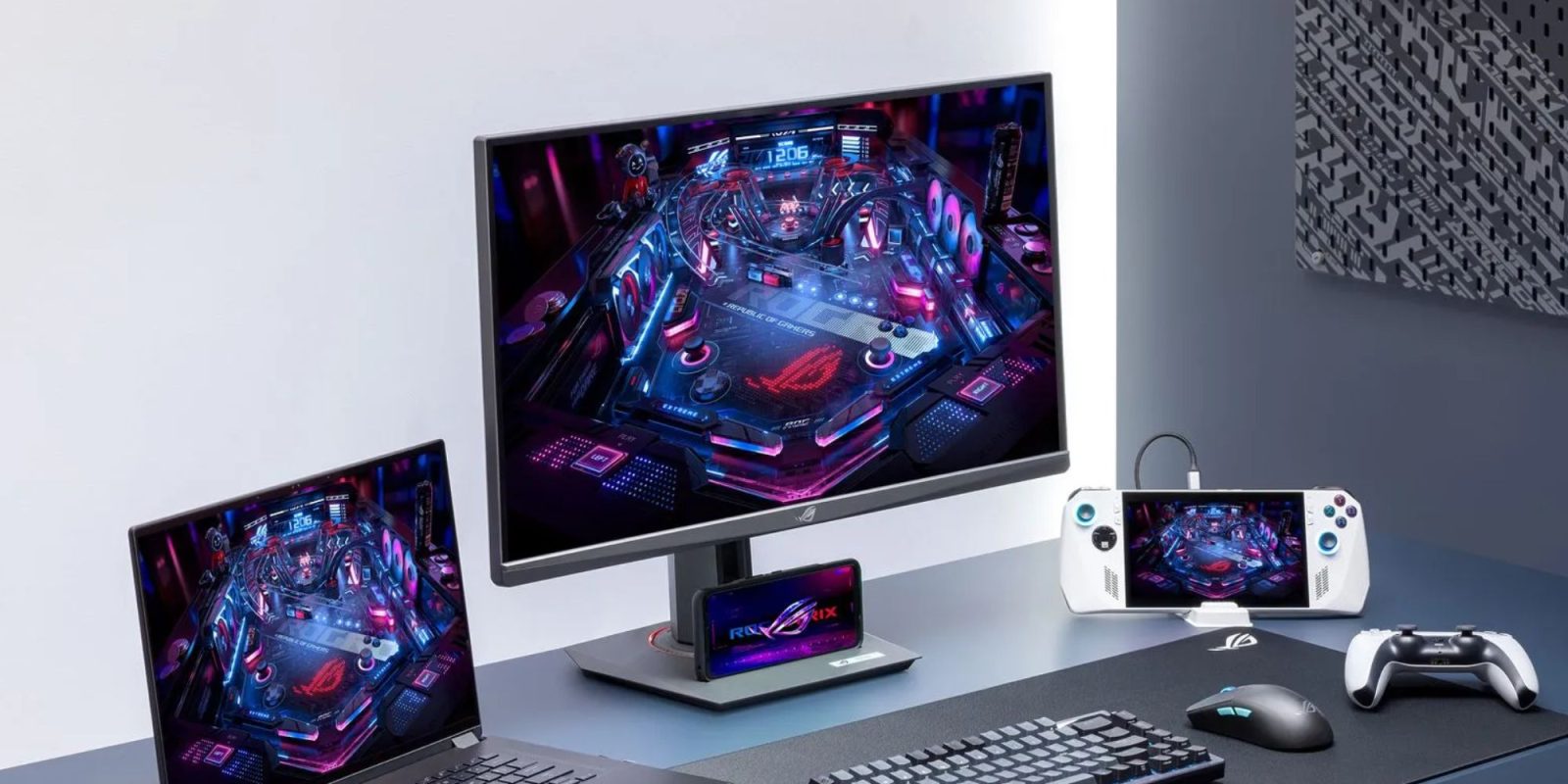 Image showing ASUS' ROG Strix FHD gaming monitor.