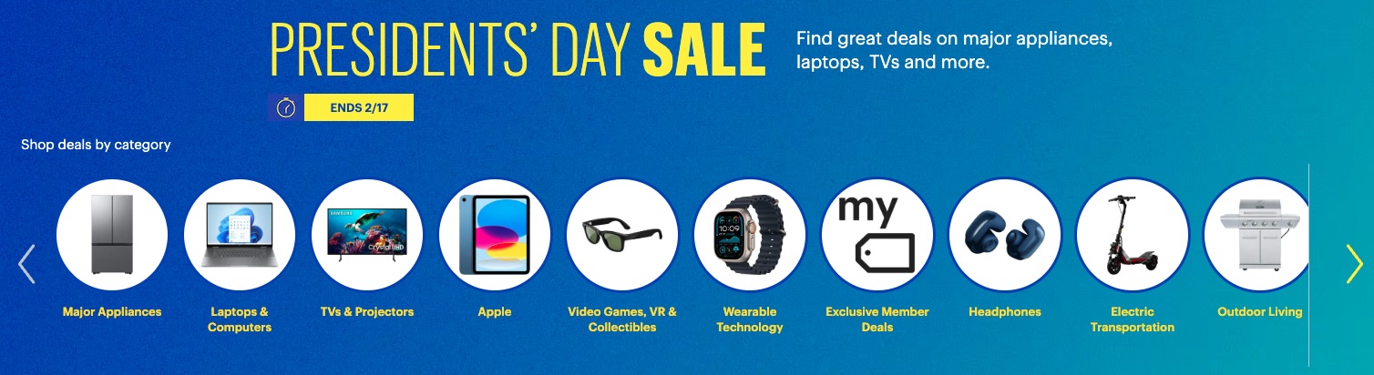 Best Buy 2025 Presidents’ Day sale now live