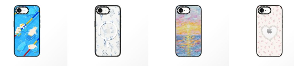 A phone with a stand