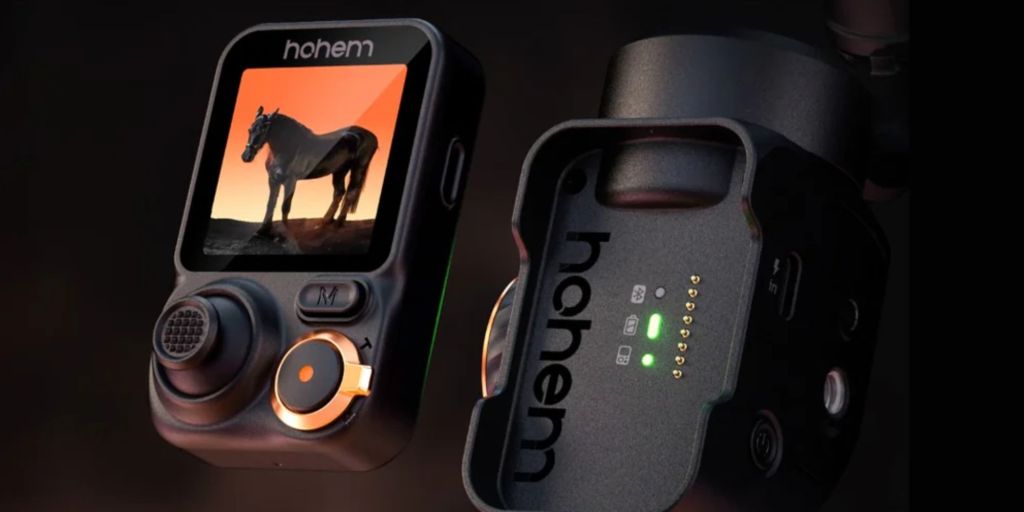 A close up of a camera