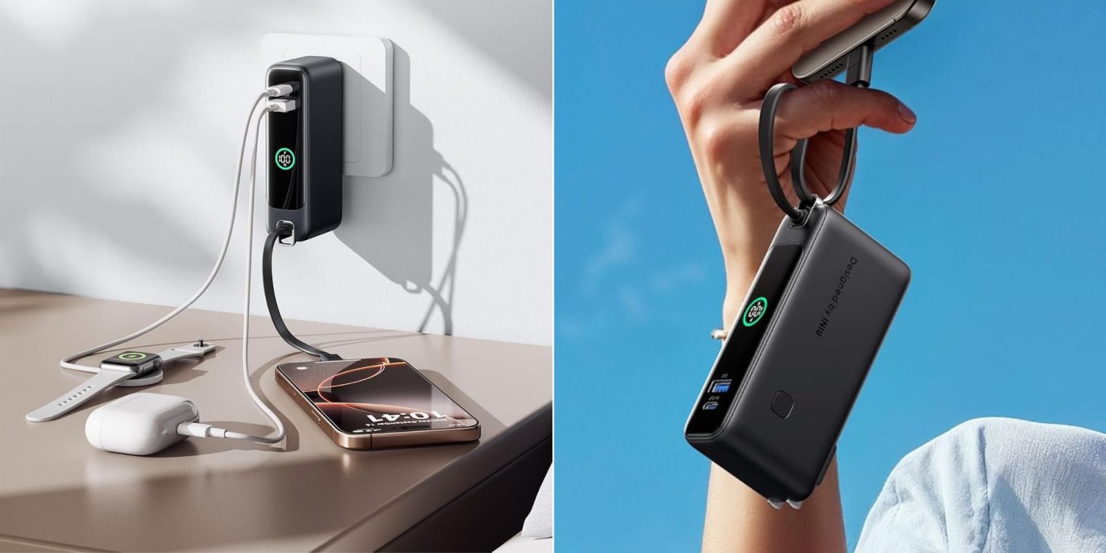 Image showing renders of INIU 3-in-1 power bank.