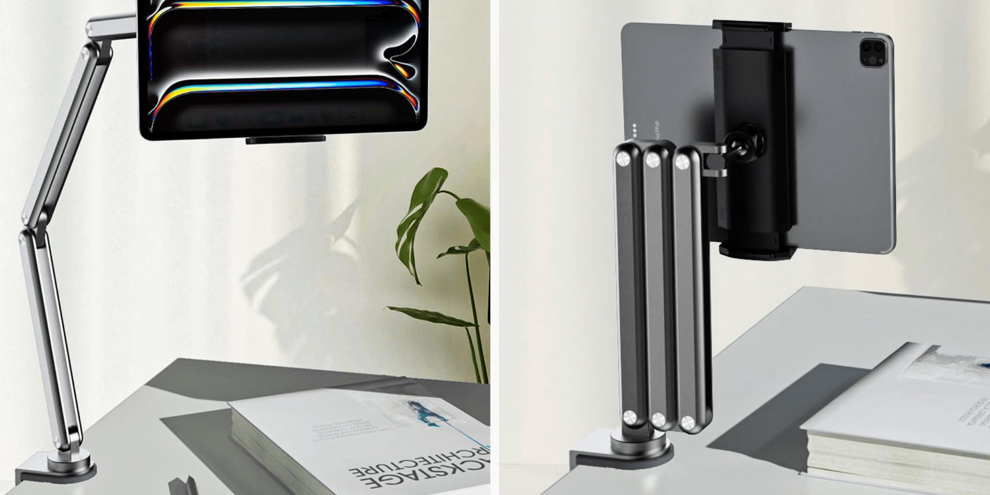 Dedicated Heavy Duty Music Stand - Table - Desk Mount for Apple iPad Mini 2019 (sku 50539) main image 1